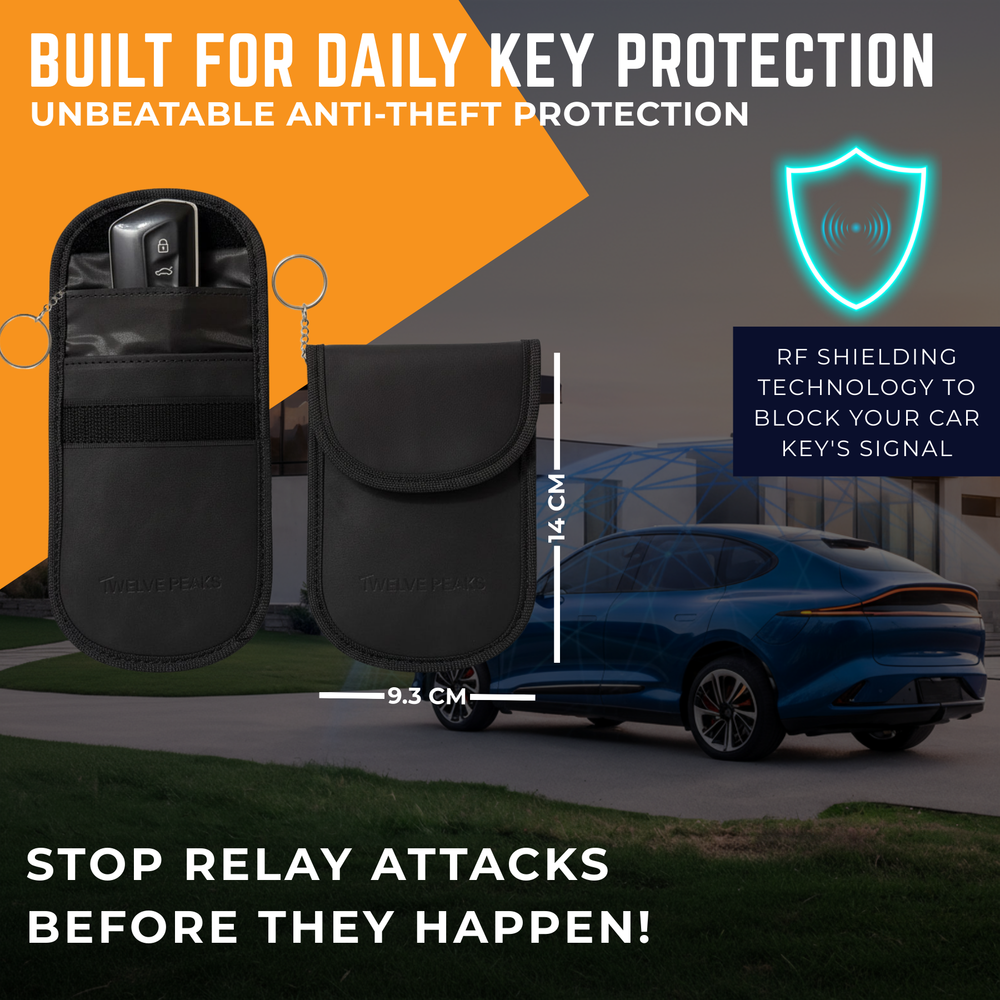 Stay secure travel confidently with Faraday pouch